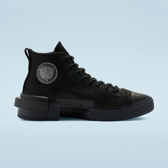 Converse All Star Disrupt CX Hi Triple Black Suede - Picture 7 of 13